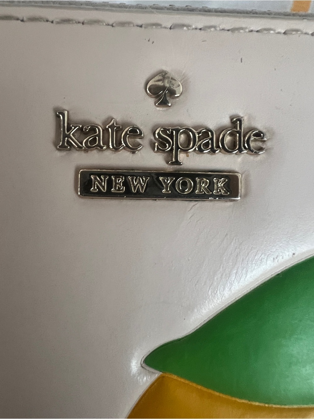 Kate Spade Spice Things Up Orange Blossom Lacey Wallet - Picture 2 of 10